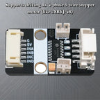 SA8302 Stepper Motor Driver Module Replace ULN2003 H-Bridge Controller for Arduino ESP32 Raspberry Pi Support 1x28BYJ-48 Stepper