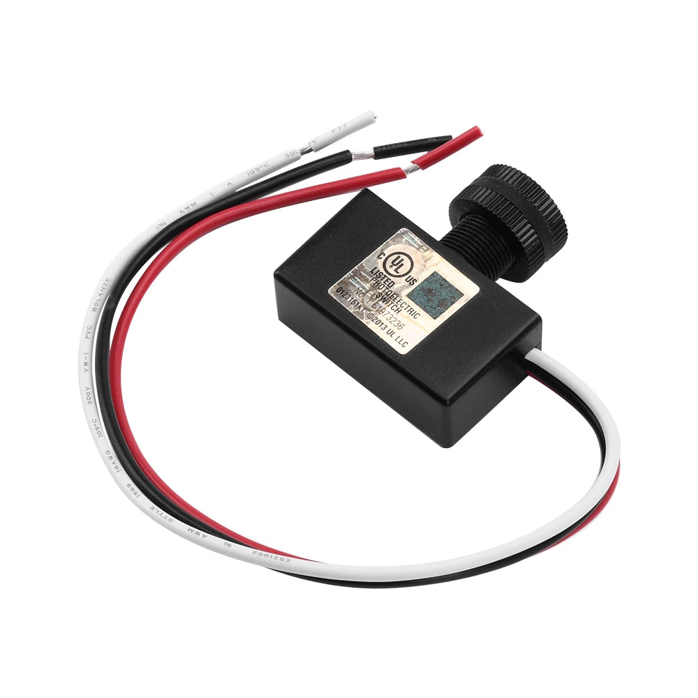 NK-101A AC105V-130V Light Control Switch Photocell Dusk to Dawn Button Photo Control Eye Switch Controller Power Supply