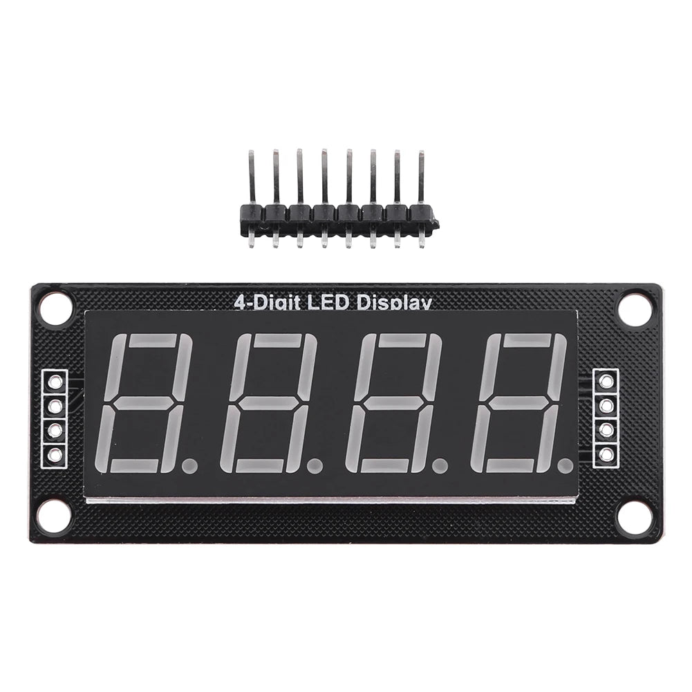 0.56 Inch LED Board TM1637 Driver 4-Digit Digital Display Module 7-segment 5V TM1637.h Display Digital I/O 2 Pins for Arduino