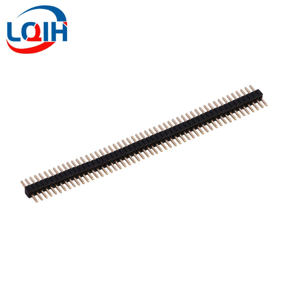 5pcs 1.27mm Pitch Gold Plated 50P 1x50 2x50 Pin Female Male Header Strip Double Single Row Right Angle SMT Straight Connector