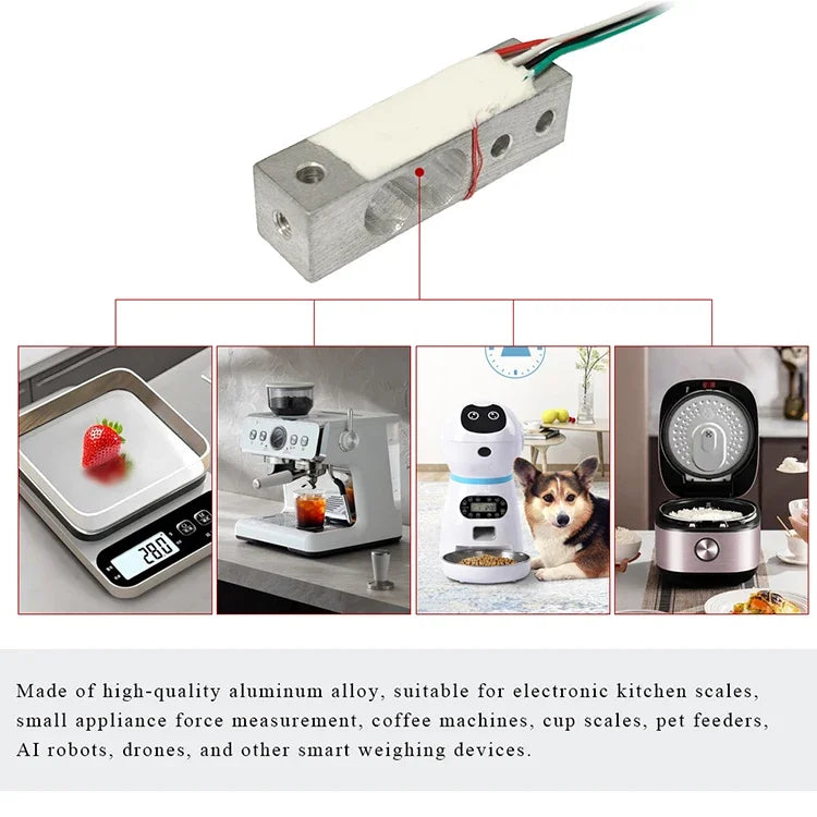 HY-135D 5KG Mini Load Cell for Kitchen Scale and DIY Household Weighing System