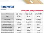 LCTC Solid State Relay DIN Rail Slim SSR 10/15/25/40A 0-10V 0-5V 4-20mA Voltage Regulator Relay With Heat Sink DC-AC DC-DC AC-AC