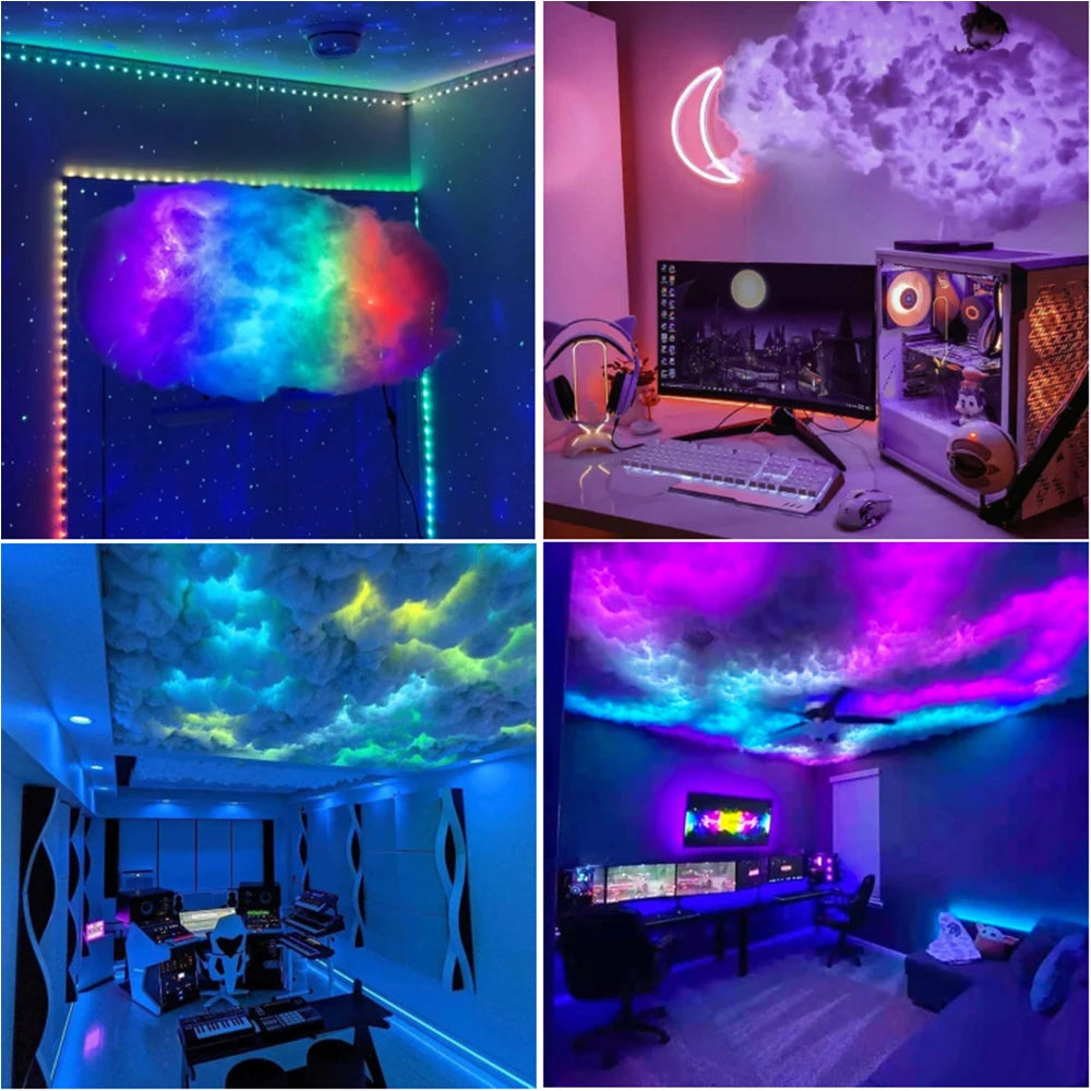 WS2812B LED Strip Bluetooth Music USB Controller Kit Individually Addressable Smart RGB LED Tape 30/60/74/96/144Leds/m DC5V