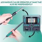 YIHUA 992D-II Precision Hot Air  Rework Station 210 245 Soldering Iron Station for Microscope Soldering Electronics Repair PCB