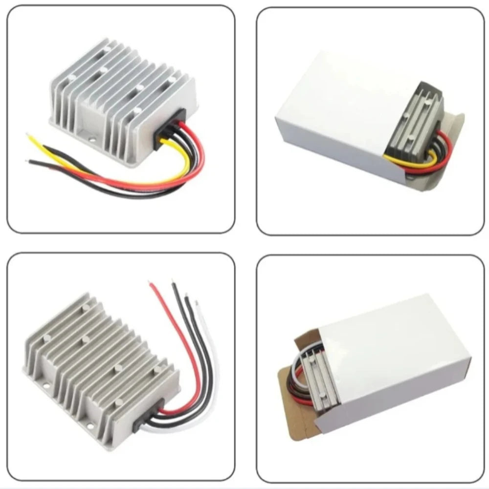 24V 48V to 12V 10A-30A DC-DC Step-Down Converter 12V Buck Voltage Regulator Power Adapter Buck Converter Applied to LED Car Mou