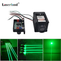 520nm 200mw Fat Green Diode Laser Module TTL for Stage KTV Bird Scaring