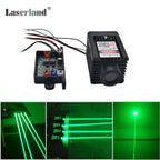 520nm 200mw Fat Green Diode Laser Module TTL for Stage KTV Bird Scaring