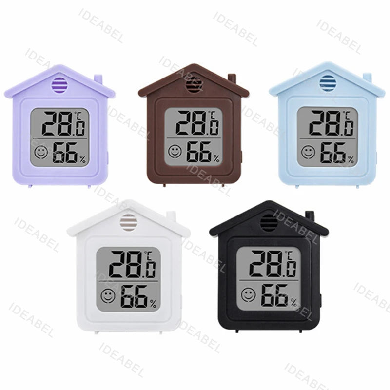 Electronic Temperature Humidity Meter Sensor Gauge Weather Station For Home ﻿LCD Digital Thermometer Hygrometer Indoor Room
