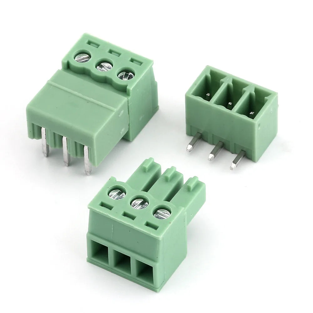 KF2EDG 3.5mm Pitch PCB Screw Terminal Block 2P 3 4 5 6 7 8 9 10 11 12 13~16Pin Male Plug Female Socket Pin Header Wire Connector