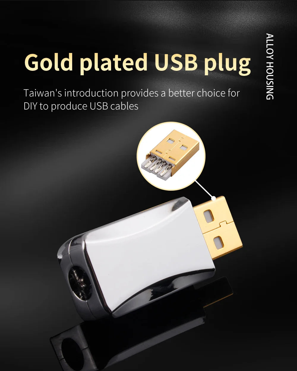 1 Set YYTCG Connector Usb A + Usb B, Usb Connector Usb Cable Acces