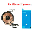 Replacement Wireless Charging Coil NFC Antenna & Volume Flex Cable Compatible with iPhone 8/8P/X/XS/XR/11/12 Mini/Pro Max/SE2