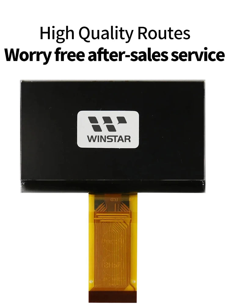 Winstar WEO012864K 31P COG Graphic SPI/I2C/6800/8080 SSD1309 3V 2.7" 27 2.7 inch 128x64 OLED Display