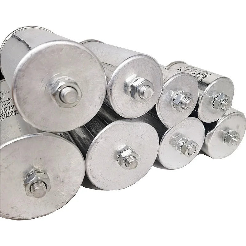 1PCS CBB65 AIR CONDITIONER STARTING CAPACITOR 450V 4UF/6.5/17/25/55UF 4+2 INSERT With screws at the bottom