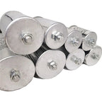 1PCS CBB65 AIR CONDITIONER STARTING CAPACITOR 450V 4UF/6.5/17/25/55UF 4+2 INSERT With screws at the bottom