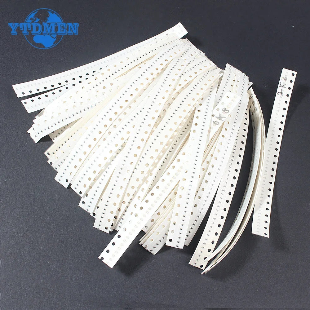 800-4000PCS 80 Values Resistors Kit 0402 0603 0805 1206 2010 SMD Resistor 10R~910K Ohm DIY Kit Resistance 5%