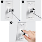 CAT7 CAT6A CAT6  CAT5e Coupler RJ45 Keystone Shielded Coupler Shielded Female to Female RJ45 Inline Coupler Keystone Jack