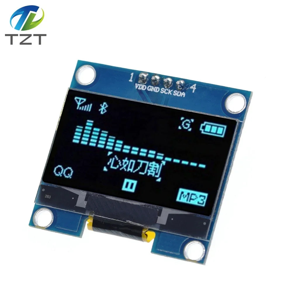 1-3pcs 1.3 Inch OLED Module White Color 128X64 OLED LCD LED Display Module 1.3 IIC I2C SPI Communicate for arduino Diy Kit