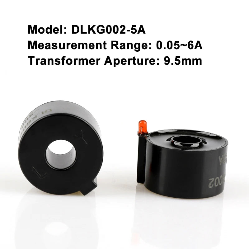 NJXSE Led Current Indicator 5A 20A 30A 50A 100A CT AC Signal Monitor Light Factory Price Current Transformer with Led Indicator