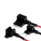 12V MINI SMALL MEDIUM Size Car Fuse Holder Add-a-circuit TAP Adapter with 10A Micro Mini Standard ATM Blade Fuse