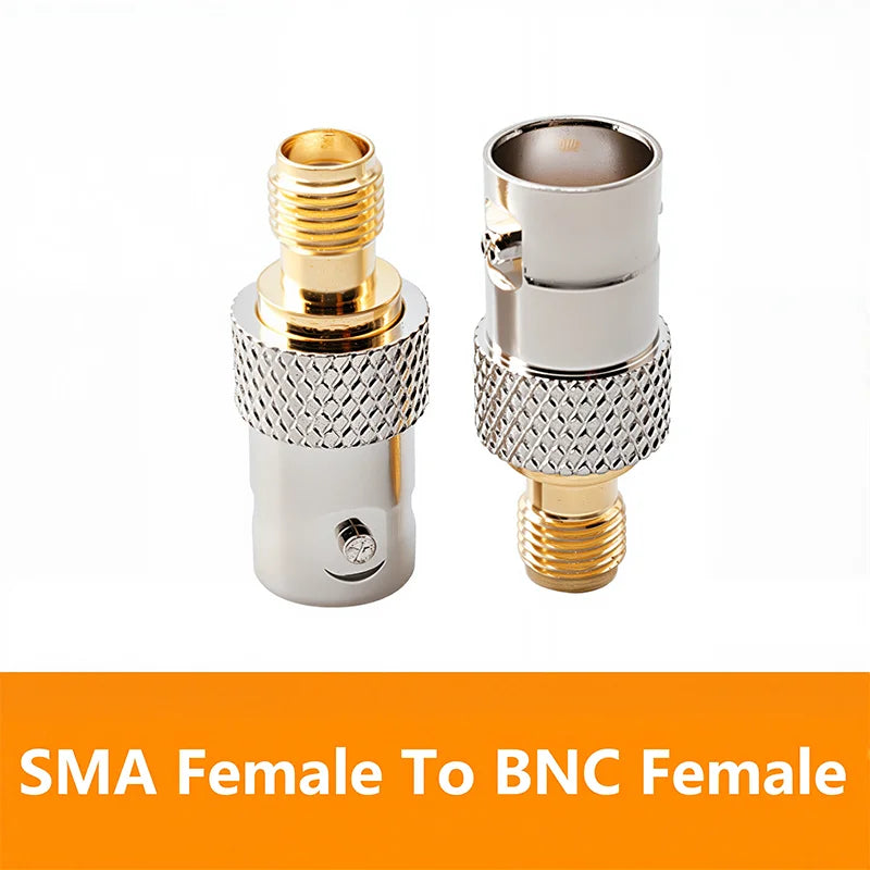 5pcs BNC to SMA Connectors SMA BNC Adapter Male to Female for Antenna/Extension Cable SMA to BNC RF Connector