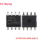 20Pcs/1pc ATTINY85 ATTINY85-20SU ATTINY SOIC-8 8KB 20MHz 8Bit Microcontroller SMD IC Chip ATTINY44A-SSUR ATTINY13A-SSU ATTINY10