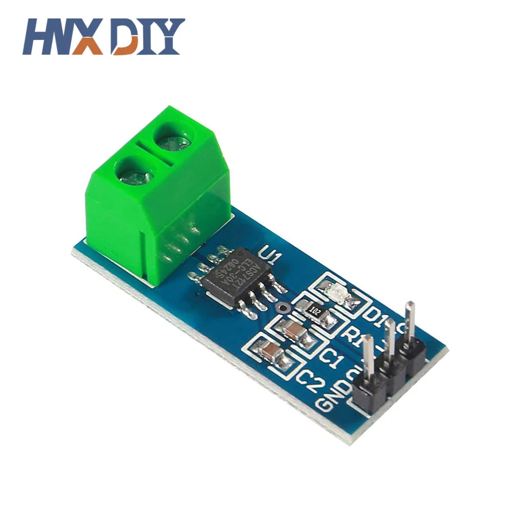 5/10pcs 3pcs ACS712 5A 20A 30A Range Hall Current Sensor Module ACS712-30A ACS712-20A