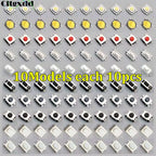100pcs Car Remote Control Key Touch Switches Tactile Push Button Switches For Hyundai Nissan Honda VW Toyota Kia Peugeot