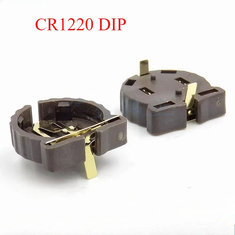 20pcs CR2032 3V CR2450 CR2025 Battery Socket BS-2 BS-6 BS-8 BS-10 Gold Vertical Horizontal DIP SMD Button Battery Holder