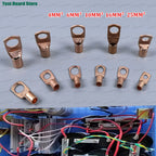 10/20/50pcs Copper Lug Ring Wire Connectors Bare Cable Electric Crimp Terminal SC4-4 SC6-6  SC10-6 SC10-8 SC16-6 SC25-8 SC25-10