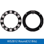 5V 1Bit 3 4Bit 7 8Bit 9 12Bit 16Bit 24Bit 32Bit 64 Bits WS2812 5050 RGB LED Ring Lamp Light + Integrated Drivers For Arduino Diy