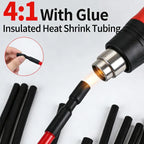 4:1 Heat Shrink Tubing Dual Wall Adhesive Lined Tube Waterproof Wire Cable Insulation Sleeve Thermal Shrinkable Cable Protector