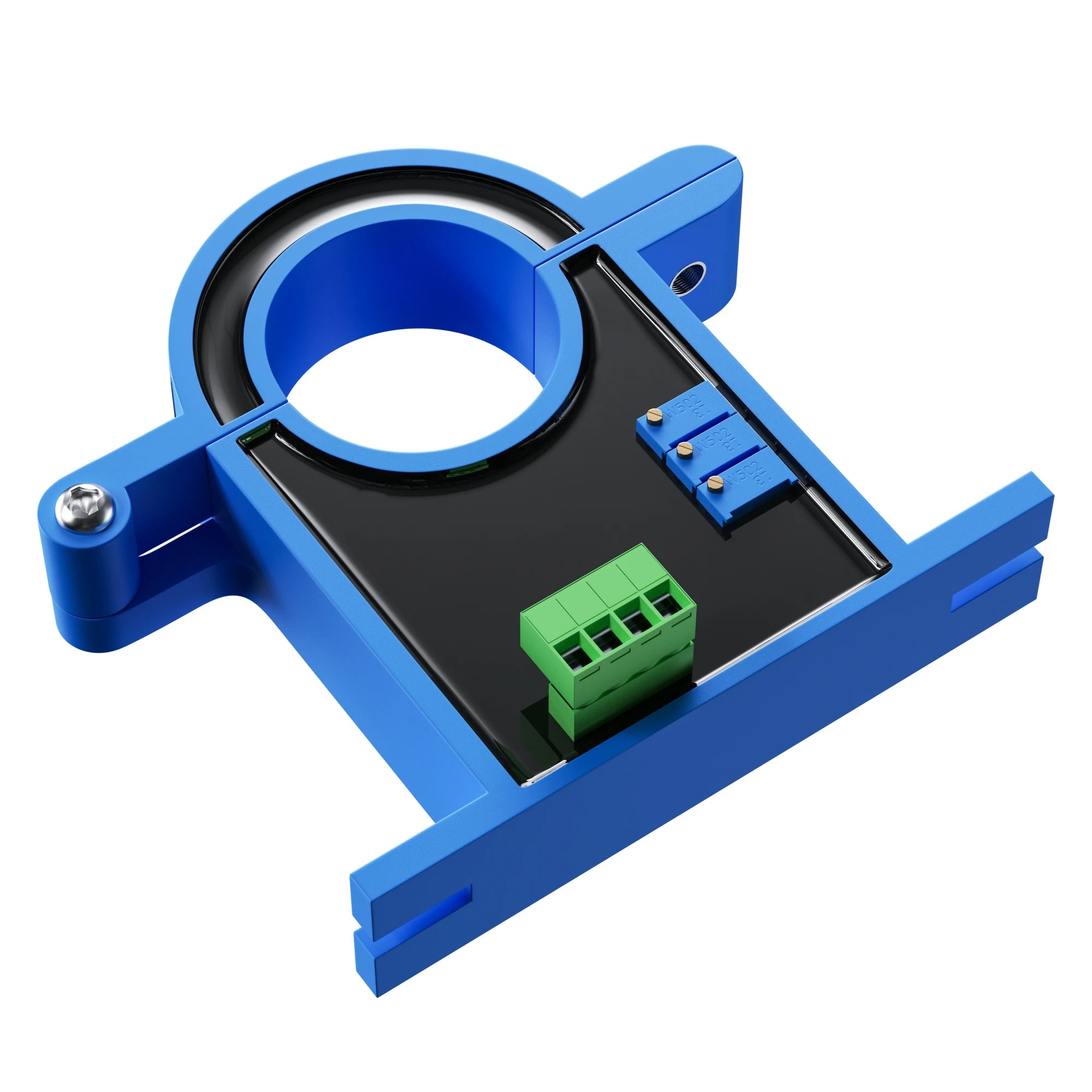 JXK-7 AC/DC Current Sensor 4-20mA 0-10V Output 20mm 25mm Hole Open Loop Split Core Transducer