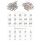 0402 0603 0805 1206 2512 0ohm-10Mohm SMD Chip Fixed Resistor Assortment Kit Electronic components sample pack