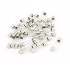 100pcs Fast-Blow Glass Tube Fuse Assorted Kit, 5x20mm 250V 10 Values Fuses 0.5A, 1A, 2A, 3A, 5A, 6A, 8A, 10A, 15A, 20A