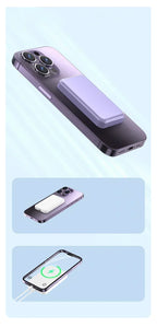 Lenovo Magnetic Wireless Power Bank 500000mAh Charger Fast Charging for Magsafe External Spare Battery For All Android iPhone