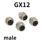 GX12 GX16 GX20 2/3/4/5/6/7/8/9/10 Pin Male Female Butting Wire Cable Circular Aviation Socket Plug Panel Connector Dropshipping