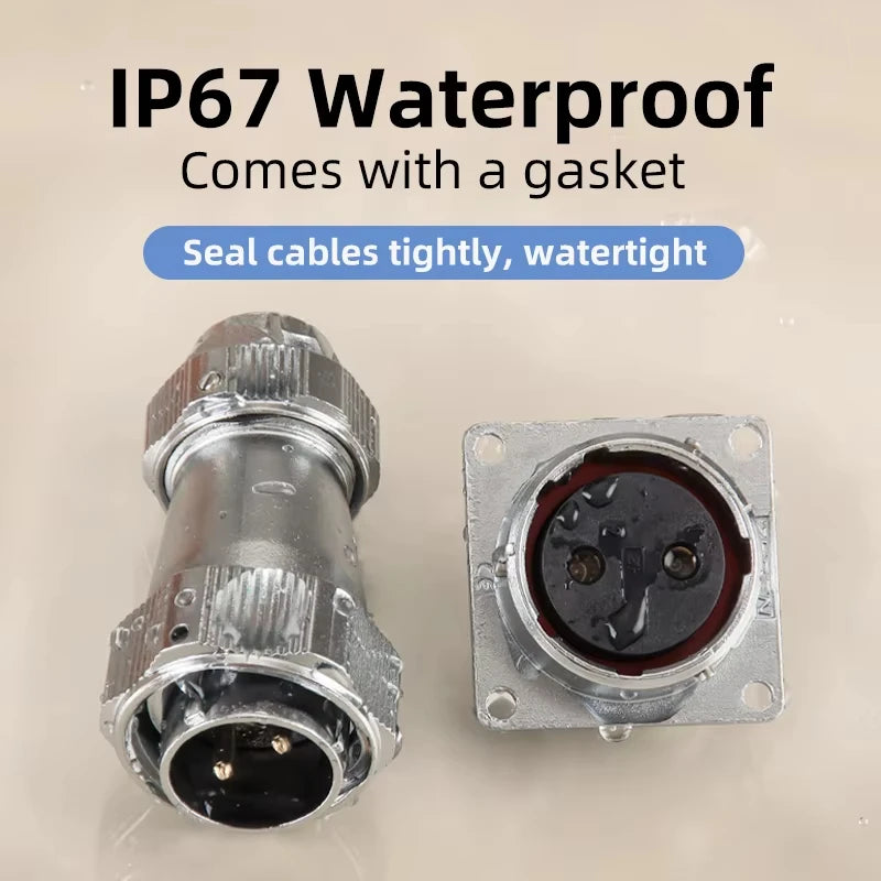 ZHQCN WY/HY28 TE+Z M28 Male And Female Docking Aviator Aviation Plug Socket Connectors 2 Pin For Machines And Equipment