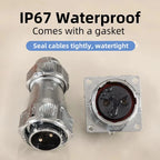ZHQCN WY/HY28 TE+Z M28 Male And Female Docking Aviator Aviation Plug Socket Connectors 2 Pin For Machines And Equipment