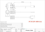 IP67 Waterproof Micro-SD Extension Cable Micro SD TF Card Flex Extender FPC Cable Outdoor Micro SD TF Memory Card Slot