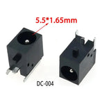 10PCS DC Power Sockets 5521 5525 5.5 X 1.65 / 2.1 / 2.5 mm DC036 DC044 DC044A DC044B DC044C 3-pin 5-pin 6-pin For Laptop DC