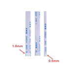 10PC FPC FFC Ribbon Flexible Flat Cable 40Pin Pitch 0.5MM 1.0MM AWM 20624 80C 60V Length 6/10/15/20/25/30/40CM Forward Reverse