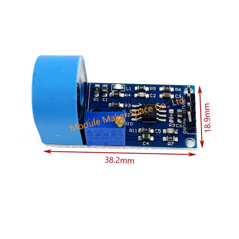 High Precision ZMCT103C 5A AC Current Sensor Module ESP32 - Single Phase, Active Output, Micro Current Transformer