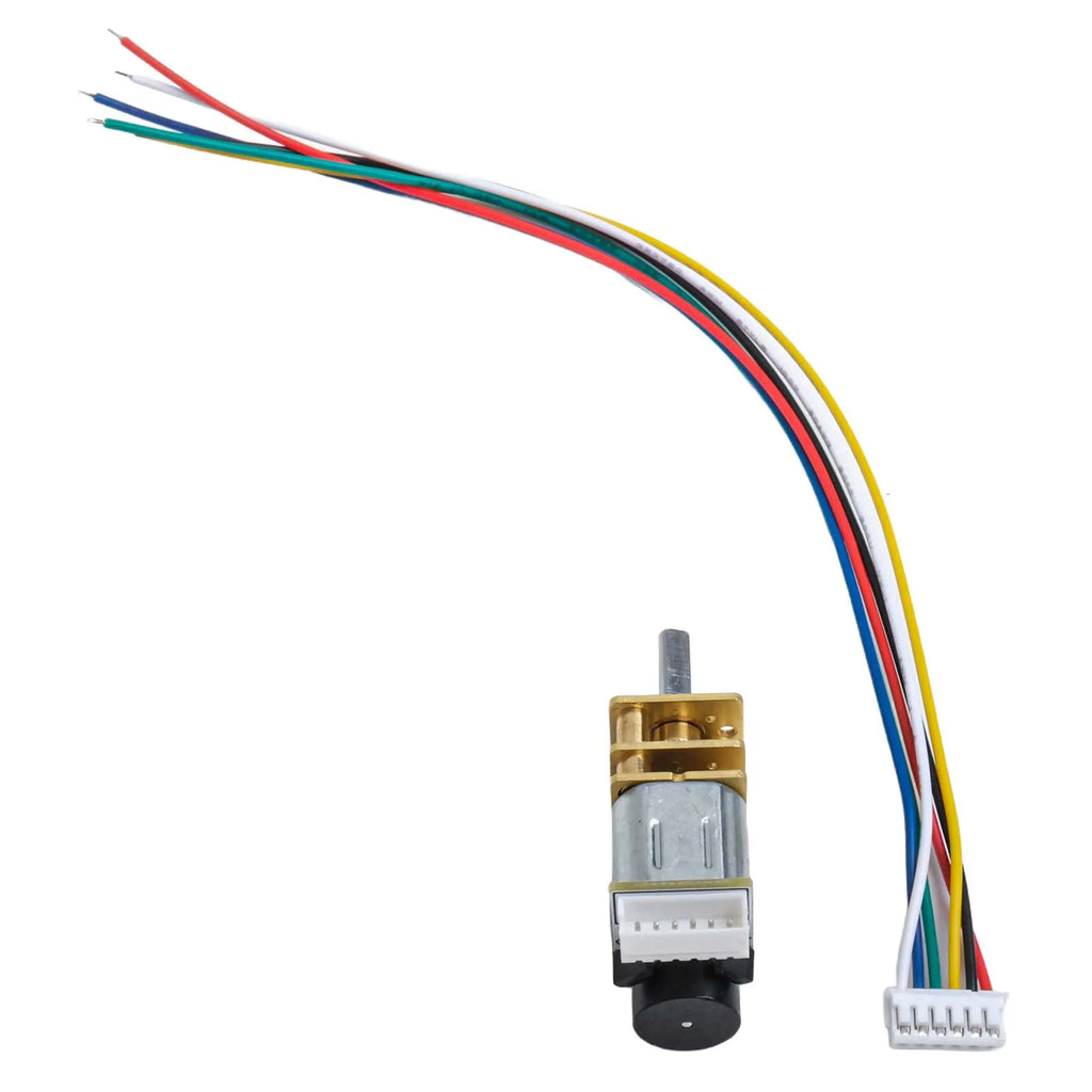 For GA12 For N20 High Torque DC Motor with Encoder Excellent Replacement Option for Robotics and Hobby Projects