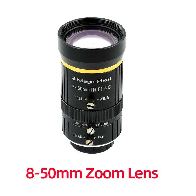 12.3 MP Raspberry Pi High Quality Camera with Sony IMX477 Sensor Optional 6mm CS 16mm C-mount 8-50mm Lens for Pi 4B 3B Zero 2 W