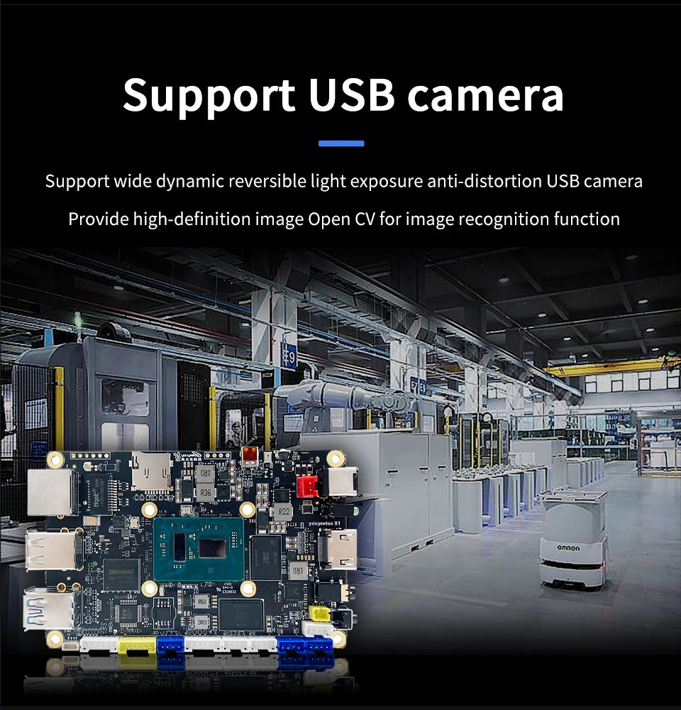 Youyeetoo X1 SBC Intel 11th Gen Jasper Lake N5105 Development Board X86 Computer Windows 10/11 Pro Ubuntu OS Support WiFi 6,NFC
