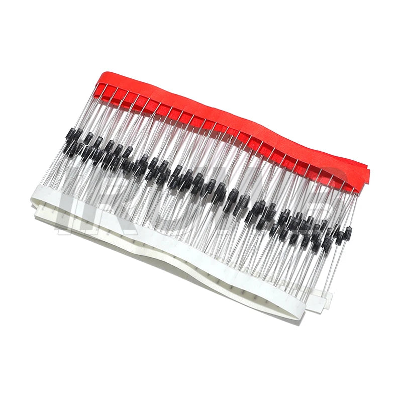 100PCS IN5819 Diodes DO-41 1A 40V Schottky diode 1N5819