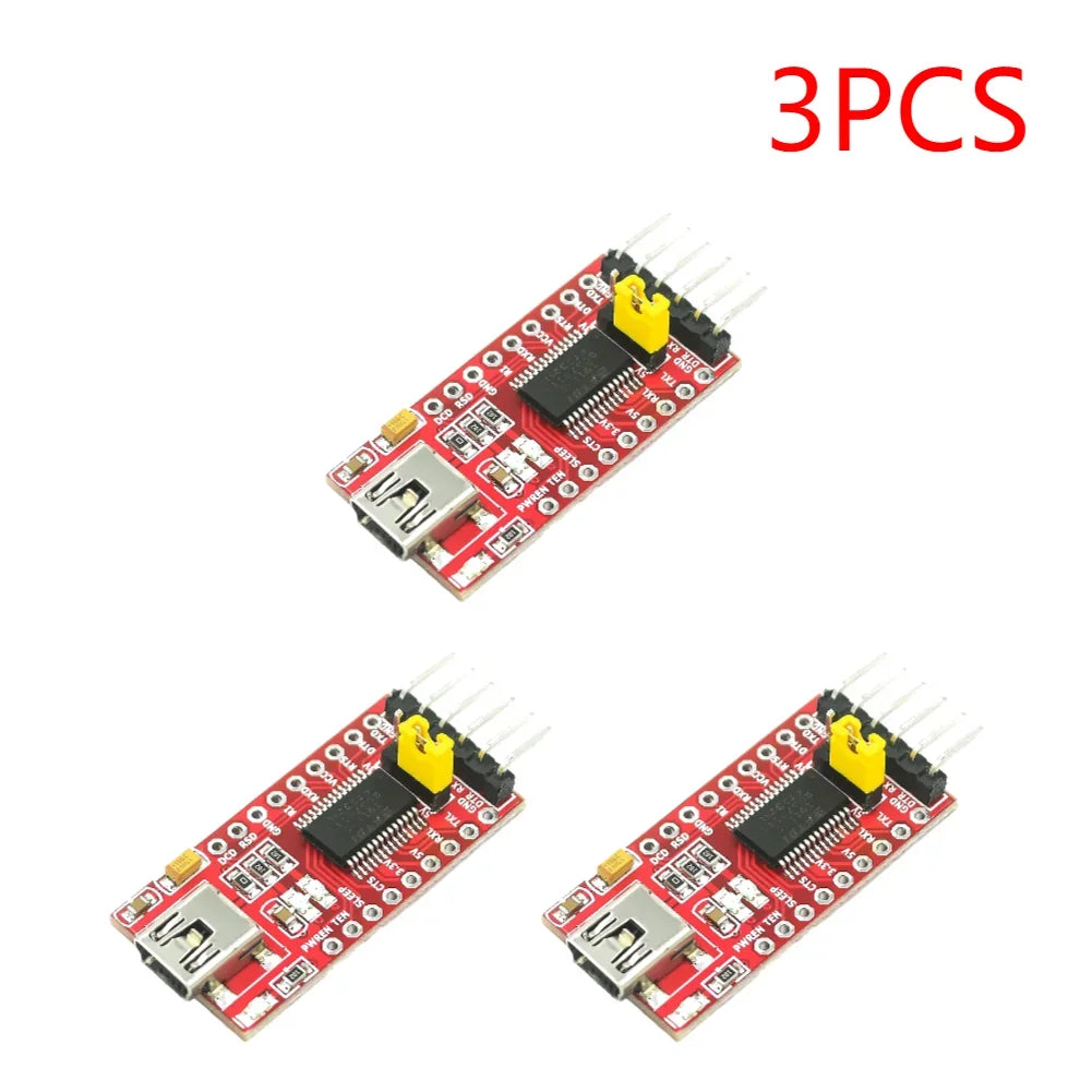FT232RL FTDI Type-C to TTL Serial Converter Adapter Module 3.3V 5.5V FT232R Breakout Mini USB to TTL Adapter Board for Arduino