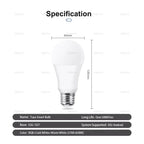 Bluetooth/WiFi LED Light Bulb E27 15W 20W 110V 220V RGB RGBCW Dimmable Led Bulbs Led Lamp For Alexa Google Home Tuya Smart Life