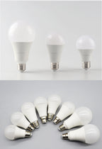 10Pack B22 LED bulb Lamp 220V 110V No flicker 8W 9W 12W 18W 24W Hight birght Warm lighting for home derection