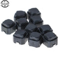 10Pcs/lot Height 5mm Silent Tact Switch Smd Silicone Button Switch Touch Switch 6*6*5mm